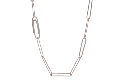 Sterling Silver Paperclip Chain