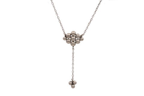 Sterling Silver Argyle Y Necklace