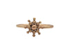14k Yellow Gold Starburst Ring