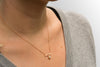 Rooney Bar Necklace - Rose Gold