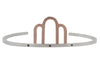 Arches Cuff Bracelet - Rose Gold & Silver