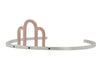 Arches Cuff Bracelet - Rose Gold & Silver