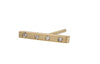 Diamond Bar Stud - Yellow Gold