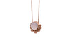14k Rose Gold Chalcedony Necklace