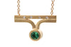 Rooney Bar Necklace - Yellow Gold